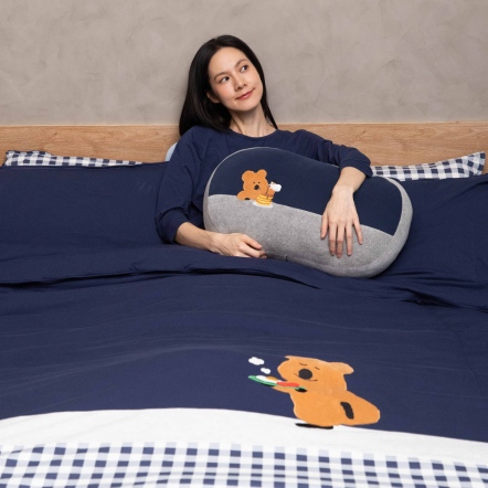 DINOTAENG | 早餐四季被-星海藍(lán)